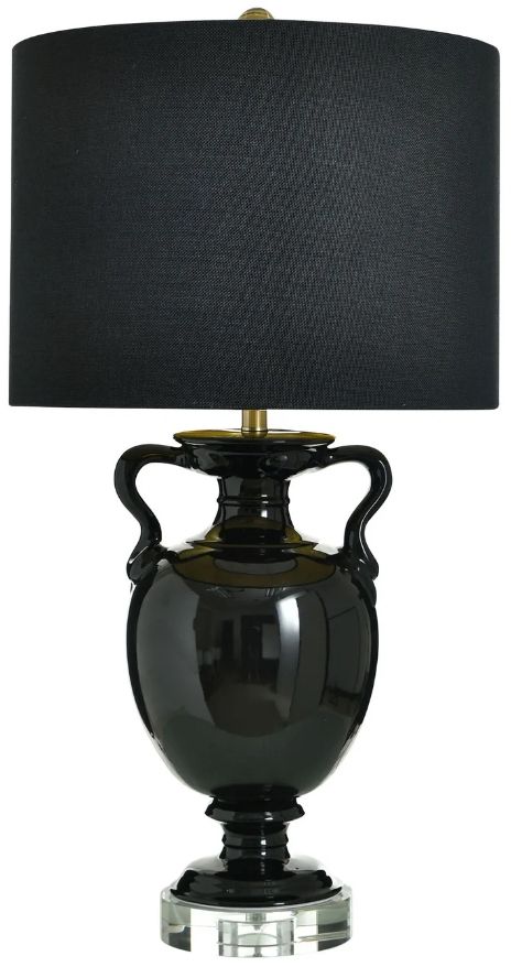 Harp & Finial® Belmont Black Table Lamp-0