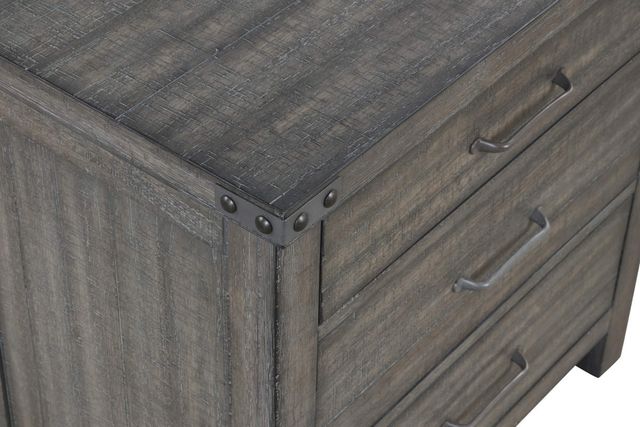 New Classic® Home Furnishings Galleon Gray Nightstand-4