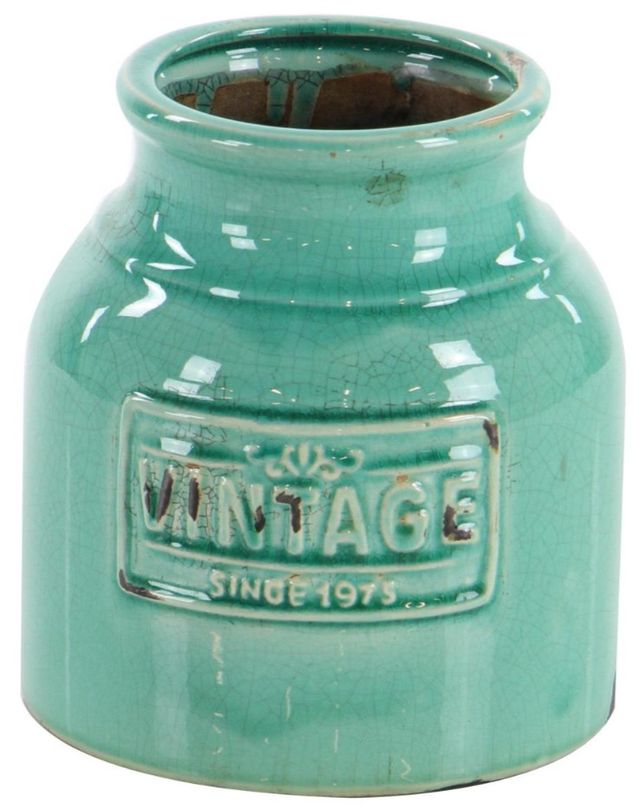 Deco Marche 2-Piece Multi-Colored Ceramic Decorative Jars Set-1