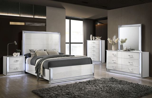 Furniture of America® Hazeline White Chest-1