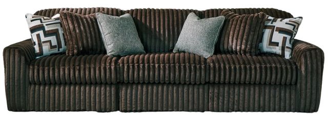 Signature Design by Ashley® Midnight-Madness 3-Piece Chocolate Sectional Sofa-0