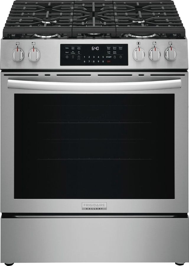 SCRATCH & DENT - Frigidaire Gallery® 30" Smudge-Proof® Stainless Steel Slide-In Gas Range-0