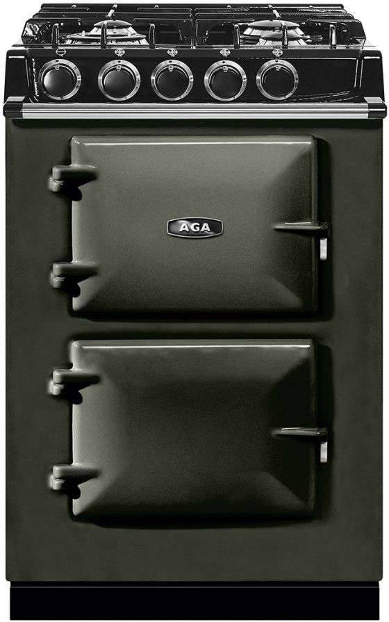 AGA™ 24" Pewter Pro Style Dual Fuel Range-0