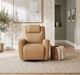 Liberty Furniture Rosalie Safari Fawn Leather Single Glider Zero Gravity Power Recliner-1