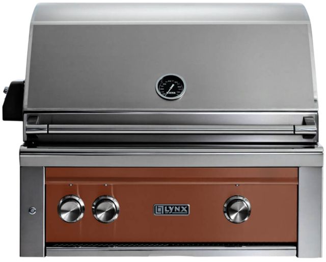 LYNX® Professional 2-Burner Sierra Built-In Liquid Propane Grill with 1 Trident Infrared Burner, 1 Ceramic Burner and Rotisserie-0