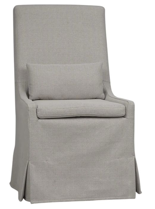 Bramble Customizable Sierra Slipcovered Dining Chair-0