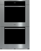 Wolf® M Series 30" Stainless Steel Transitional Double Electric Built in Wall Oven-0