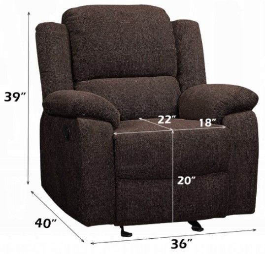 ACME Furniture Madden Brown Glider Recliner-2