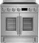 FORNO® Torino 30" Stainless Steel Pro Style Induction Range-0