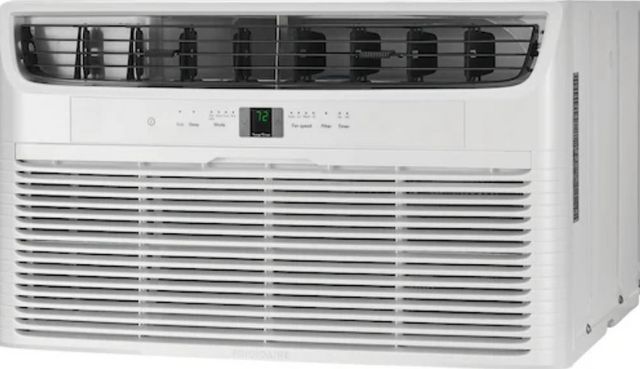 Frigidaire® 10,000 BTU White Built-In Room Air Conditioner with Supplemental Heat-2