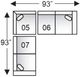 Superstyle Furniture Ltd. Customizable 5002 3-Piece Left-Arm Facing Sectional and Loveseat-1