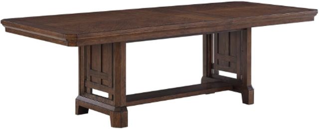 Winners Only® Kentwood Brown Trestle Dining Table-2