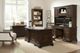 Aspenhome® Essex Molasses Brown Office Chair-2
