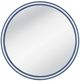 Bassett Mirror Straits Bright Blue/White Wall Mirror-0