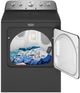 Maytag® 7.0 Cu. Ft. Volcano Black Front Load Gas Dryer-2