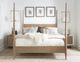 Legacy Classic Melrose Dessert Oak California King Poster Bed-2