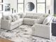 Signature Design by Ashley® Snodoodle 8-Piece Arctic Modular Sectional -1