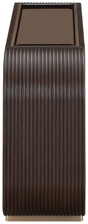 Michael Amini® West Kensington Medium Espresso Console Table-2