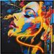 Classy Living Luminous Vivid Visage Wall Art-0