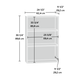 Sauder® Beginnings® Silver Sycamore™ Bookcase-2
