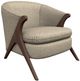 Best® Home Furnishings Customizable Tatiana Accent Chair with Dark Walnut Legs-0