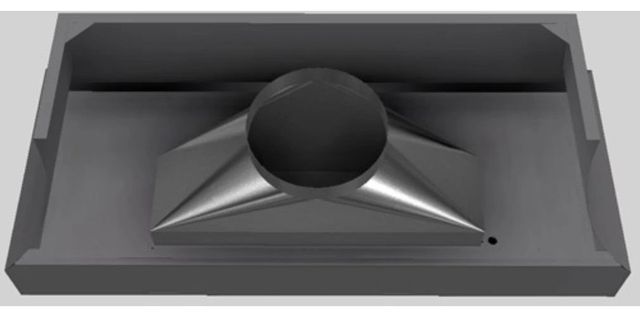 Vent-A-Hood® Designer Series 60" Gunsmoke Wall Mounted Range Hood-2