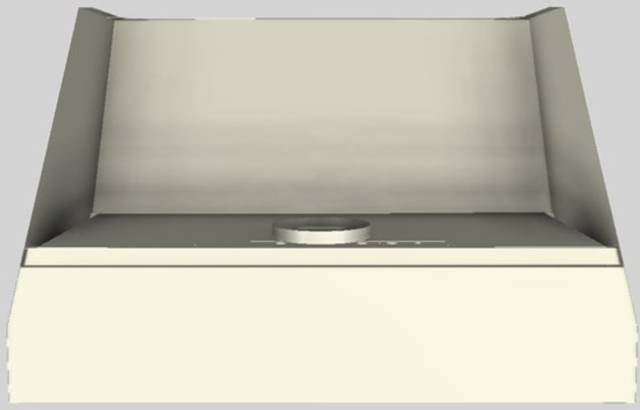 Vent-A-Hood® Designer Series 48" Biscuit Wall Mounted Range Hood-1