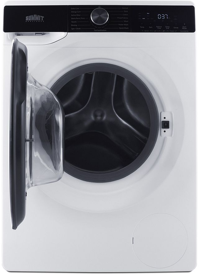 Summit® 2.3 Cu. Ft. White Front Load Washer -3