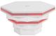 Furniture of America® Zeta White Hexagonal Cocktail Table-5