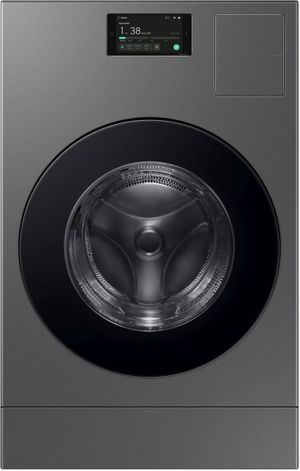 Samsung Bespoke 5.3 Cu. Ft. Dark Steel Washer Dryer Combo