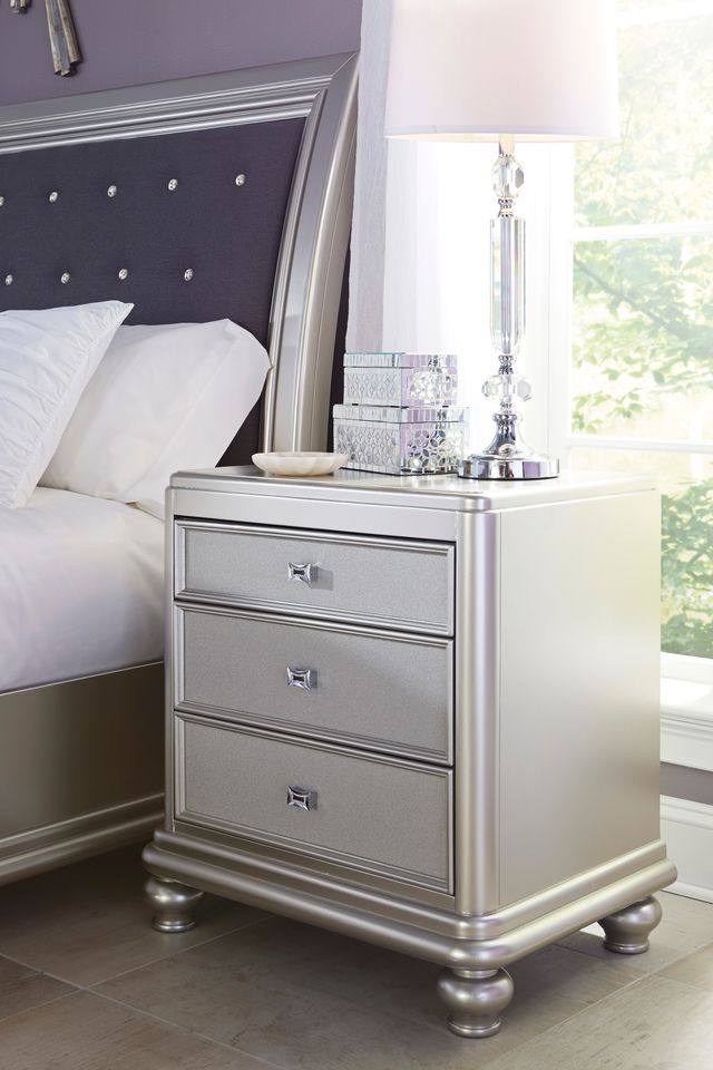 Signature Design by Ashley® Coralayne Silver Nightstand-1