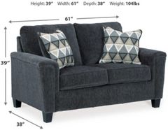 Signature Design by Ashley® Abinger Smoke Loveseat