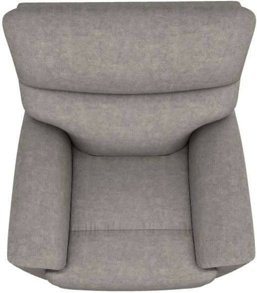 La-Z-Boy® Trouper Charcoal Power Wall Recliner with Headrest and Lumbar-4