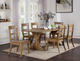 Furniture of America® Leonidas Natural Tone Dining Table-1