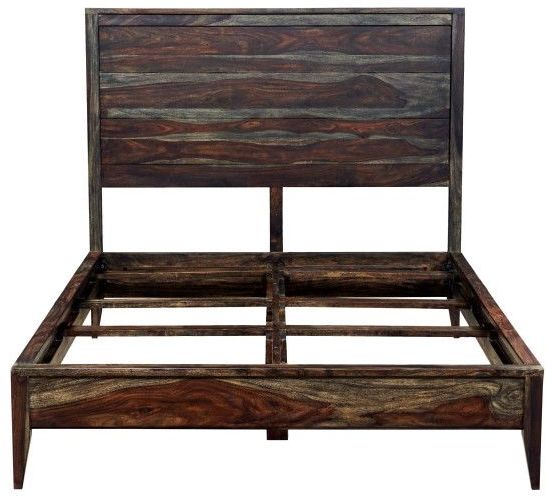 Porter International Designs Fall River Black Walnut Queen Panel Bed-3