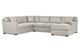 HM Richards Cindy Crawford Harmonie Echo Silver 3pc Chaise Sectional-0