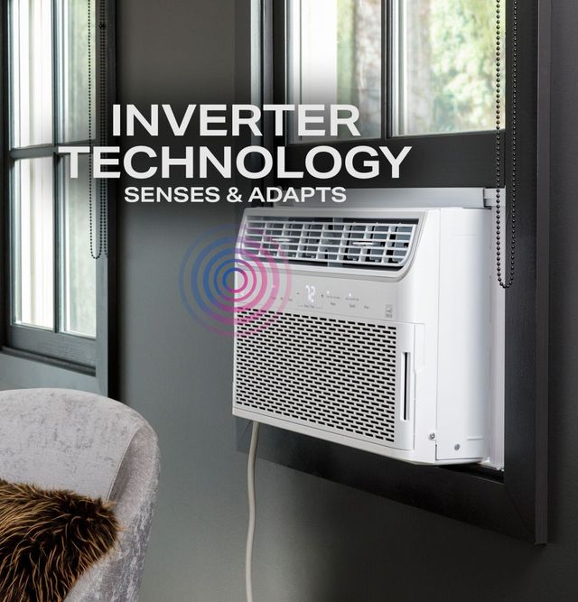 GE Profile™ 13,500 BTU's White Window Mount Air Conditioner-4
