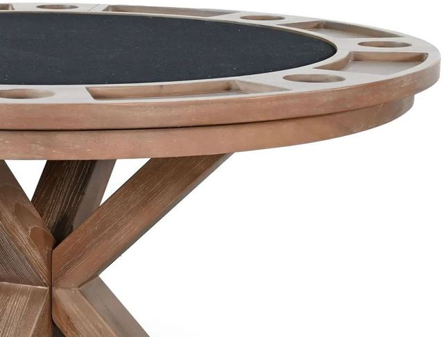 Sunny Designs™ Jack Poker Oak Grove Reversible Game and Dining Table-4