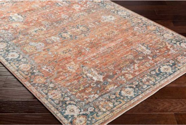 Surya Carlisle Brick Red 4'x6' Area Rug-2