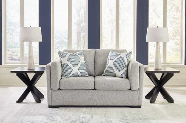 Benchcraft® Evansley Pewter Loveseat-4