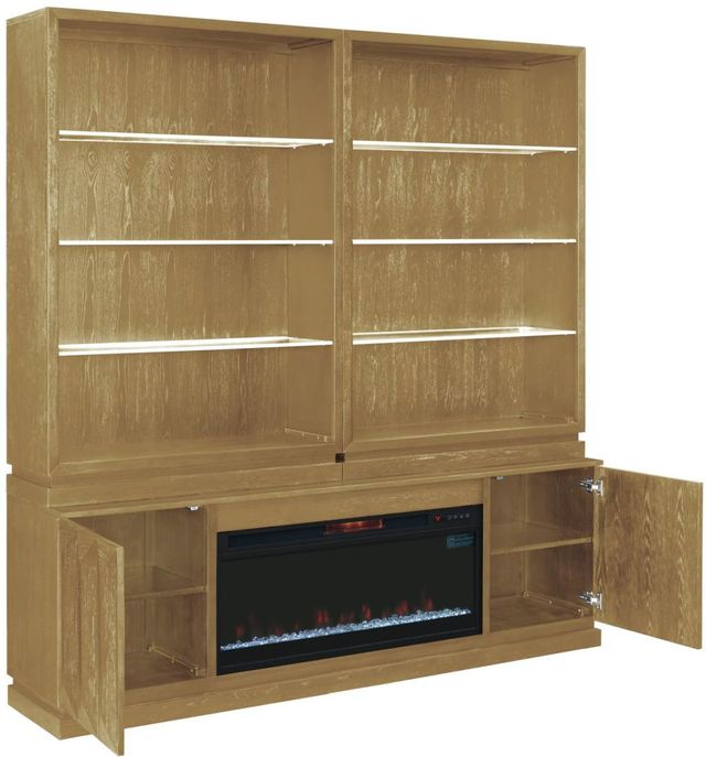 Legends Home Axiom Natural 84" Fireplace Entertainment Center-2