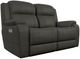 La-Z-Boy® Dorian Mineral Leather Power Reclining Loveseat with Headrest-0