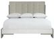 Bernhardt Foundations Gray/Light Shale Queen Upholstered Panel Bed-2