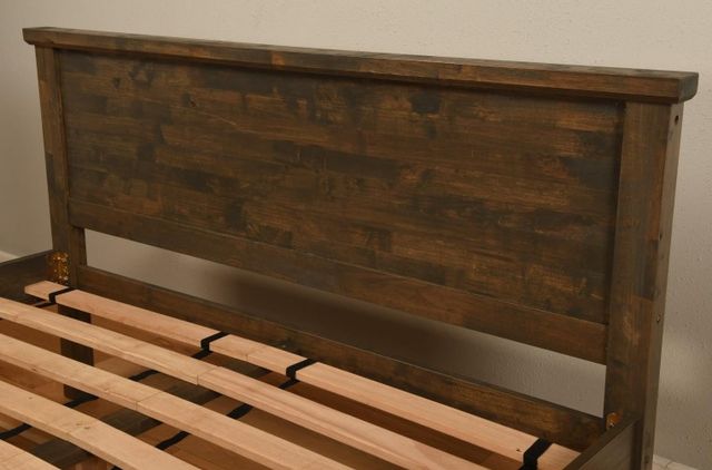 Kodiak Furniture Torquey Medium Brown Queen Panel Bed-3