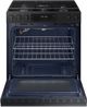 Samsung Bespoke 30" Matte Black Steel Slide-In Gas Range-3