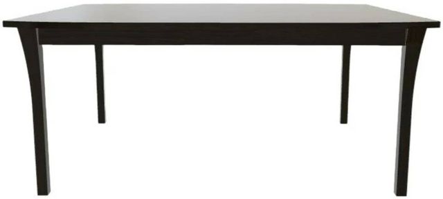 Mavin Customizable 60" x 60" Boat Extendable Dining Table with 12" Leaf-1