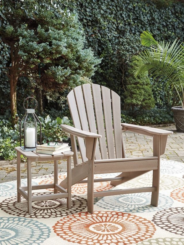 Signature Design by Ashley® Sundown 2-Piece Grayish Brown Outdoor Seating Chair Set-3