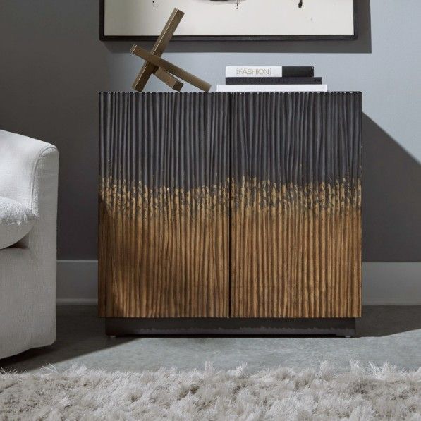 Liberty Furniture Fiore Satin Espresso Accent Cabinet-1