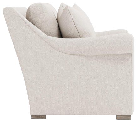 Bernhardt Keirnan Bernhardt Living White 65" Loveseat-2