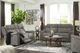 Signature Design by Ashley® Next-Gen DuraPella 3-Piece Slate Power Reclining Living Room Set-4